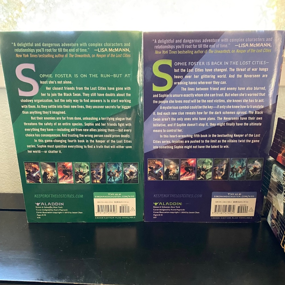 📚 Shannon Messenger Keeper of the Lost Cities Collection Books Boxed 1-5 - Picture 6 of 9
